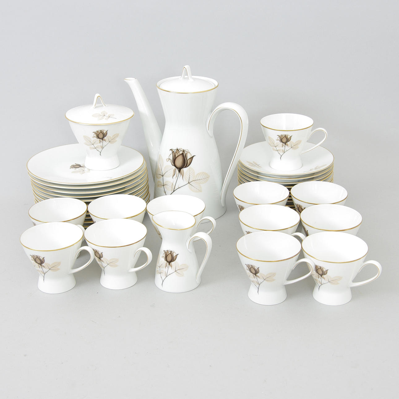 KAFFESERVIS, modell 2000, Rosenthal.
