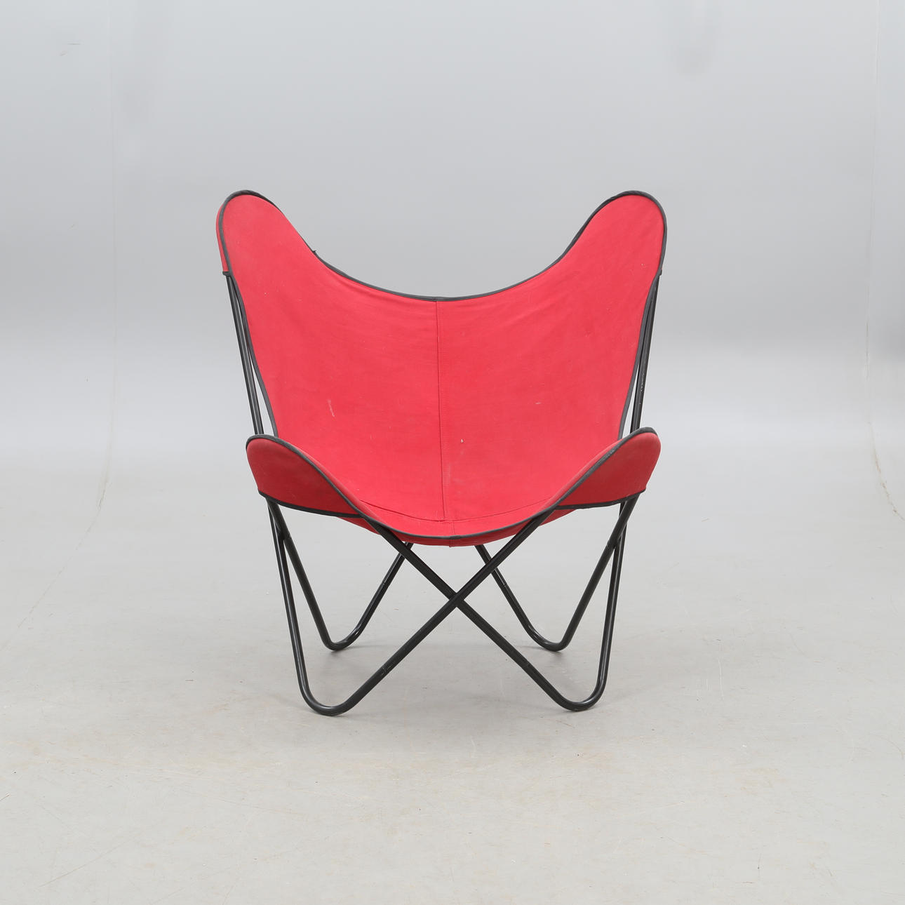 FLADDERMUSFÅTÖLJ, 1950/60-tal.