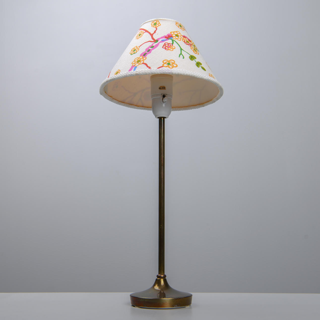 BÖHLMARKS, bordslampa, modell 15711, 1950/60-tal.