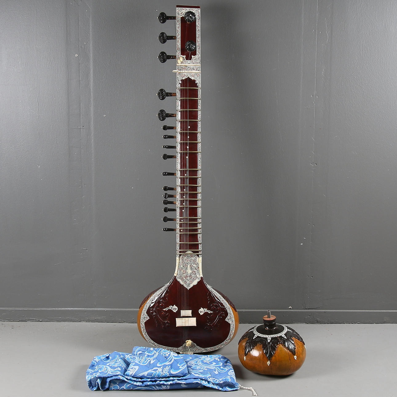 SITAR, Haribhau Vishwanath. Indien. 1970-tal.