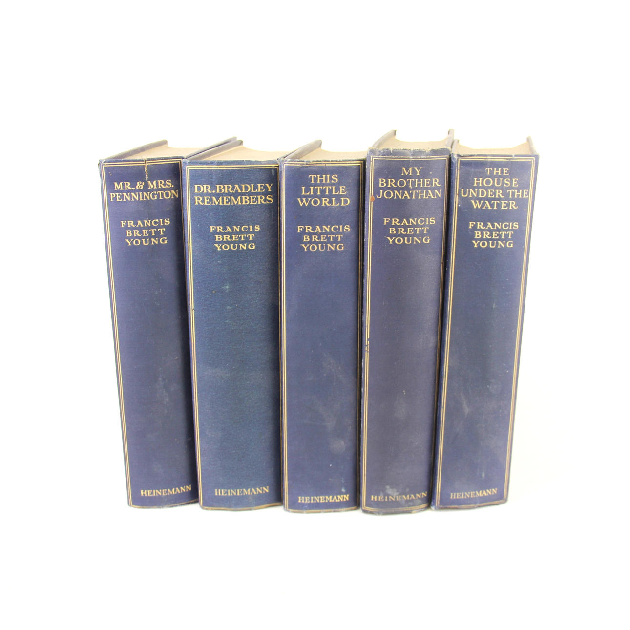 FIVE FRANCIS BRETT YOUNG NOVELS.