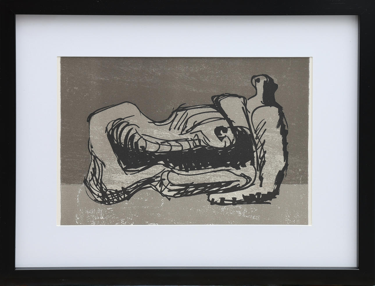 HENRY MOORE. VILANDE FIGUR.