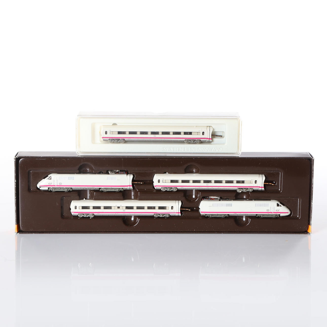 MARKLIN, TRAIN SET. The Mini Club. ICE.
