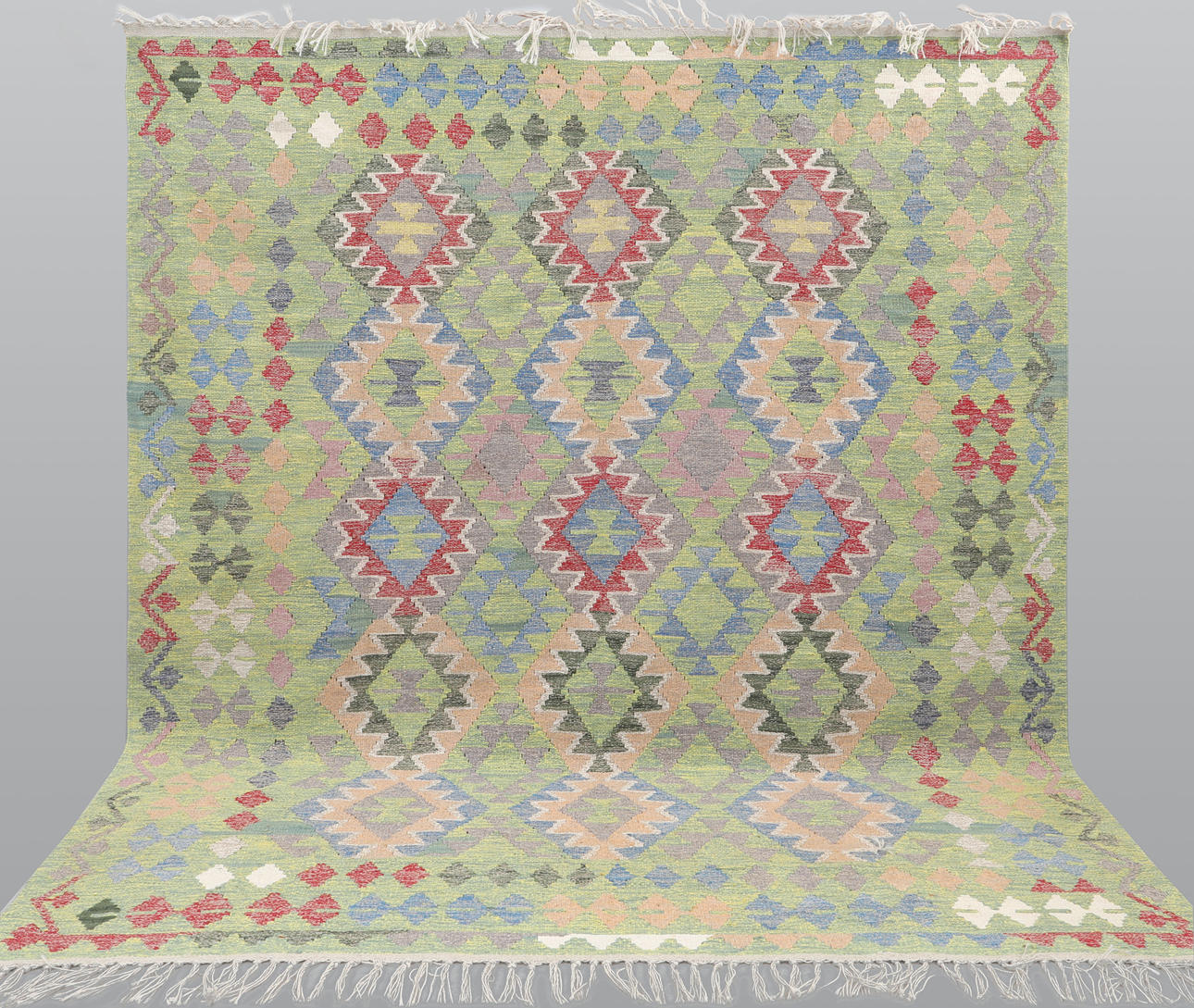 MATTA, kelim, 100 % ull, traditionell design, ca 249 cm x ca 190 cm ...