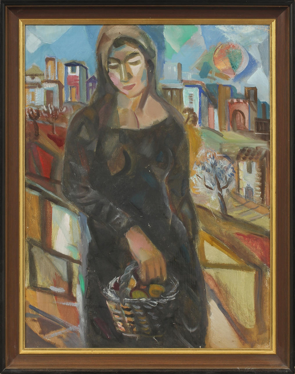 JULES SCHYL. olja på duk.