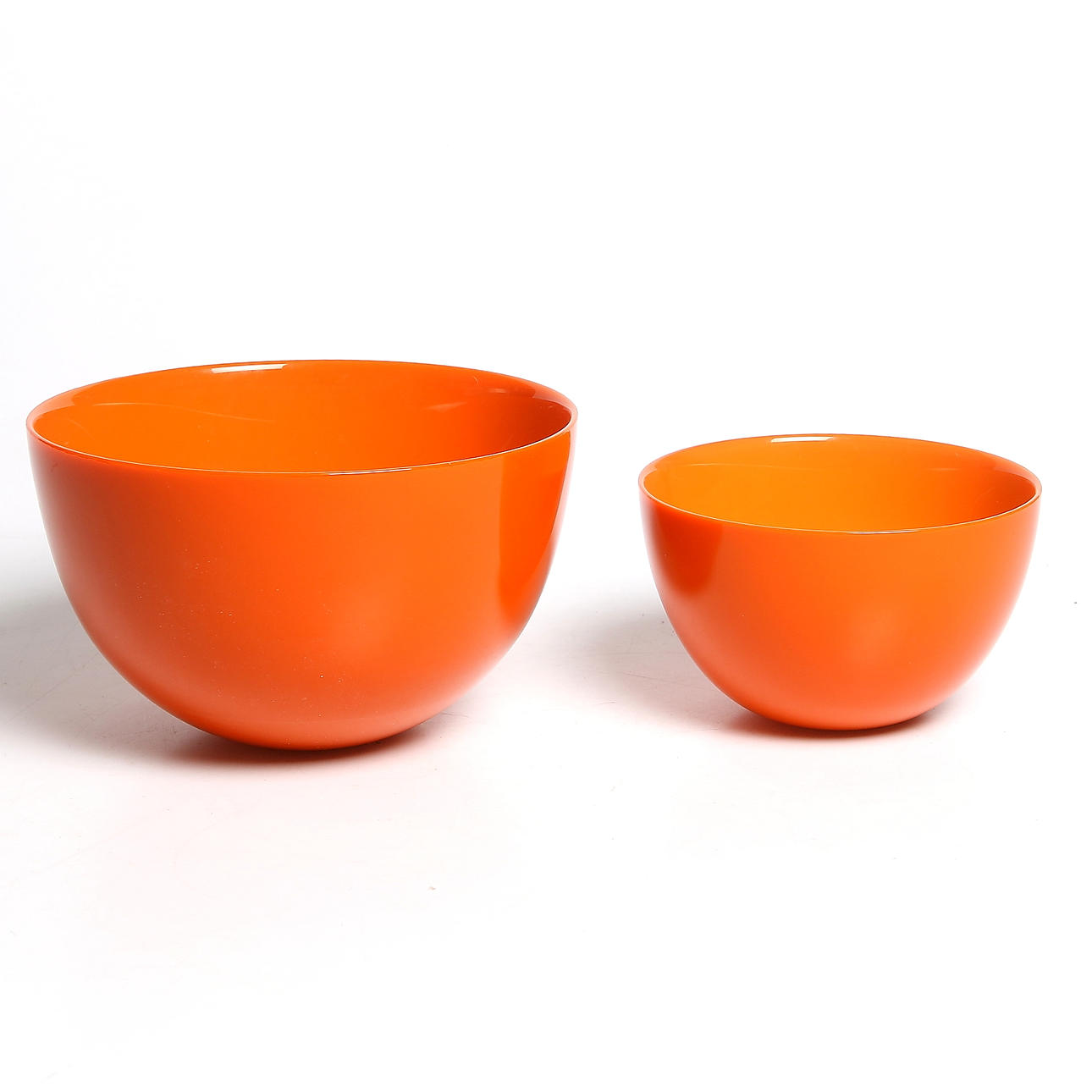 SKÅLAR, 2 st, "Colora", Sven Palmqvist, Orrefors.