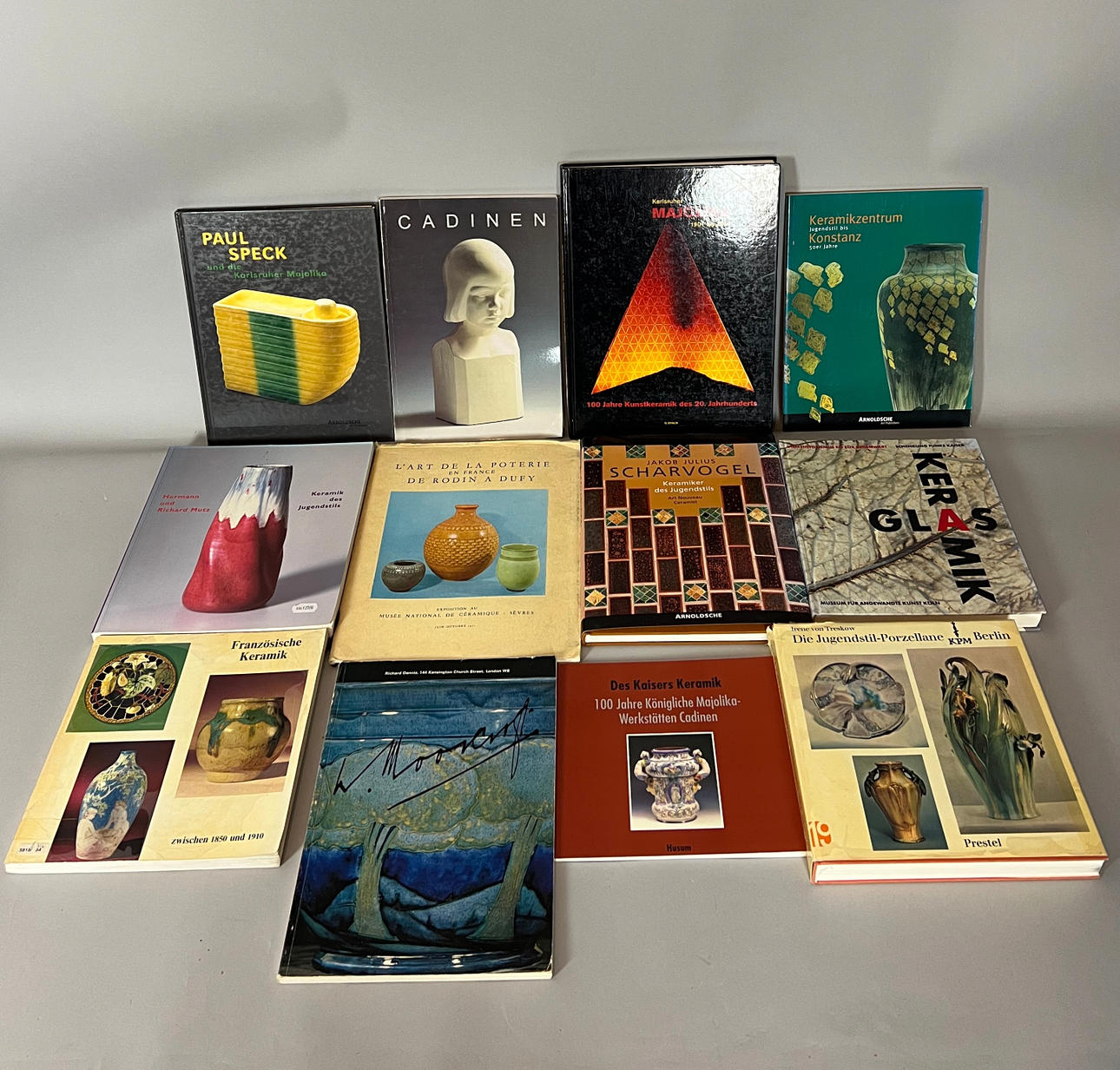 KONVOLUT FACHBÜCHER KERAMIK (25).