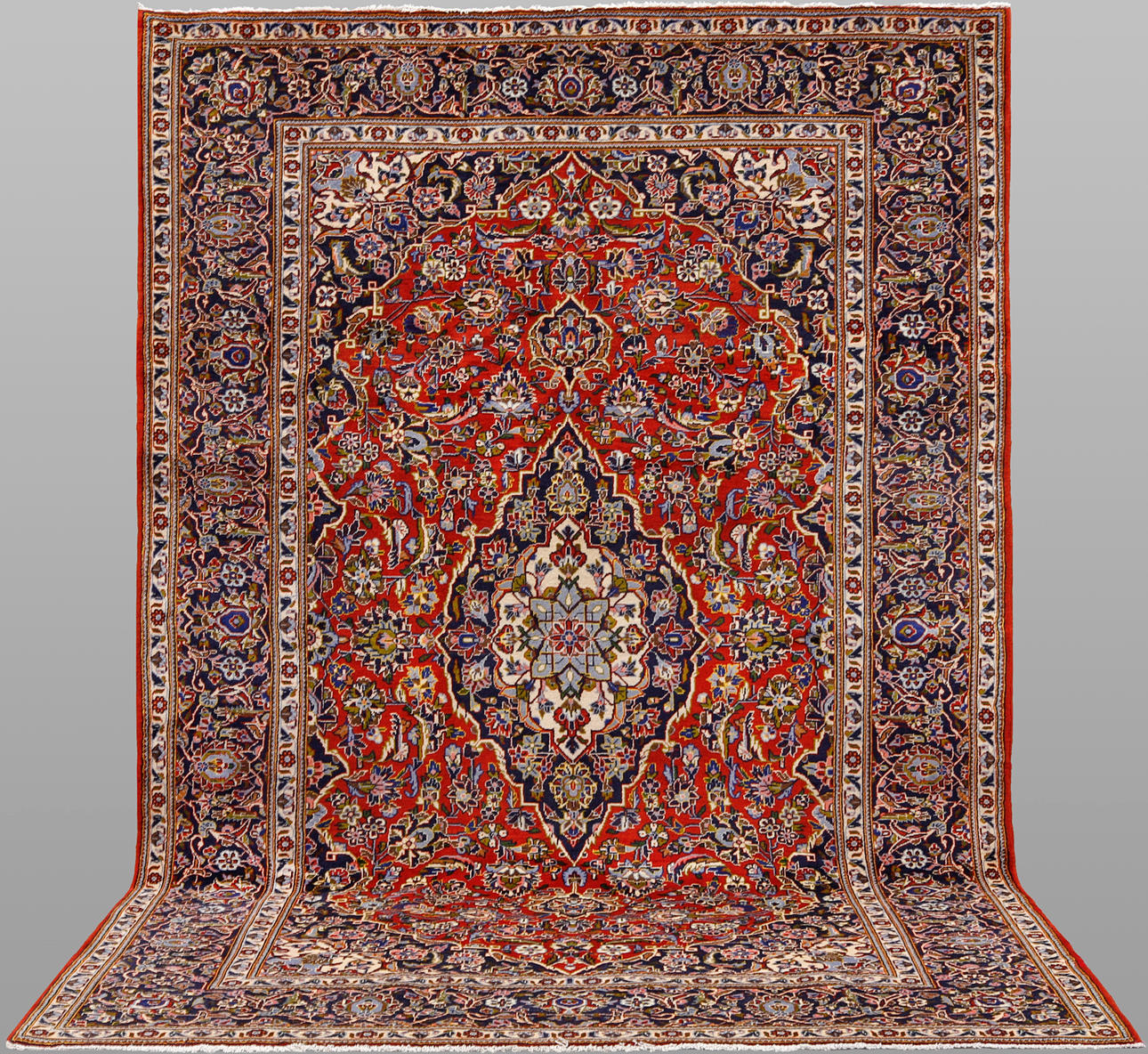 ORIENT CARPET, Keshan, 305 x 198 cm.