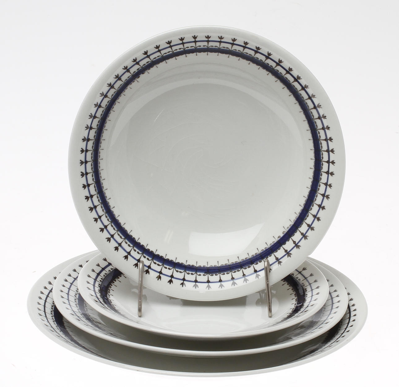 MATSERVISDELAR, 41 delar, "Smide" Upsala-Ekeby.