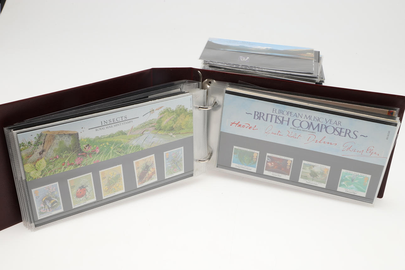 PRESENTATION STAMP PACKS, STAMP BOOKLETS & OTHER ITEMS. Coins, Medals