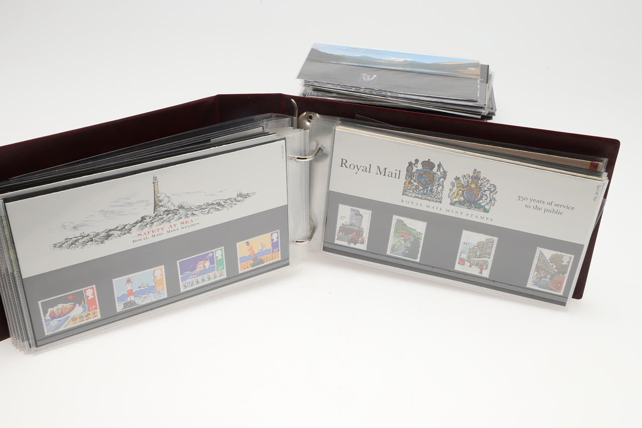 PRESENTATION STAMP PACKS, STAMP BOOKLETS & OTHER ITEMS. Coins, Medals