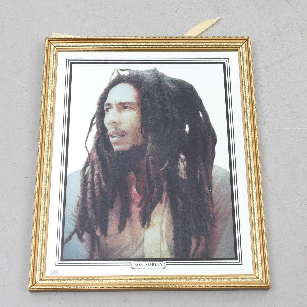 ESPEJO con motivo de Bob Marley.