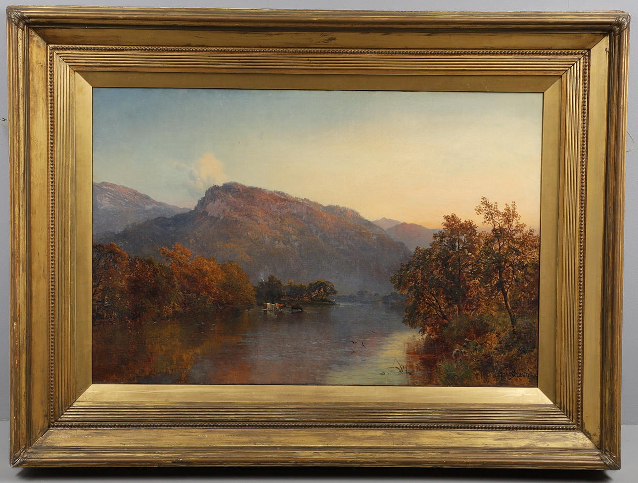 ALFRED DE BREANSKI (1852-1928). THE CONWAY AT BETTWS-Y-COED.