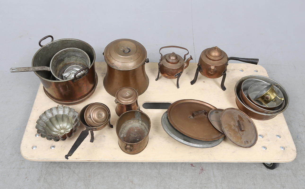 KOPPARFÖREMÅL, 1900-tal.