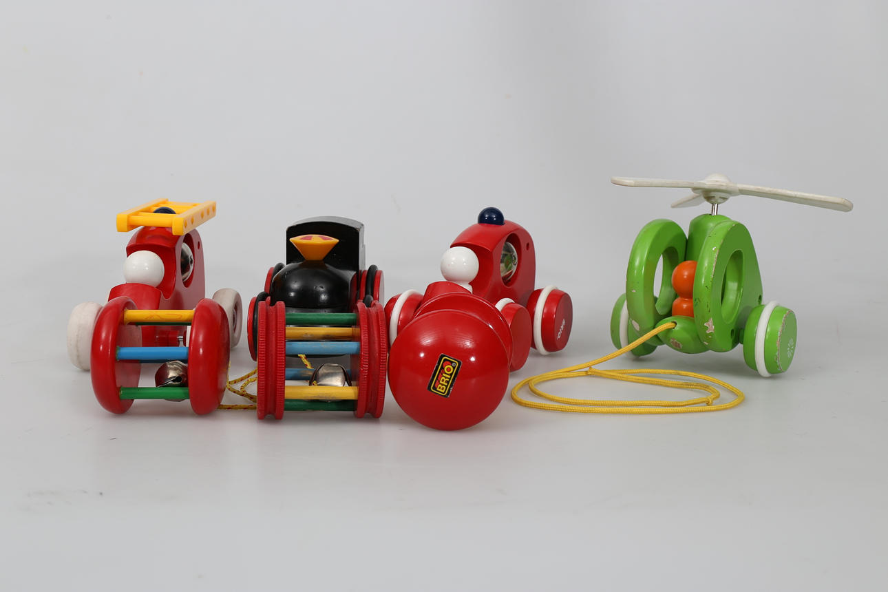 LEKSAKER, trä, 7 delar, Brio.