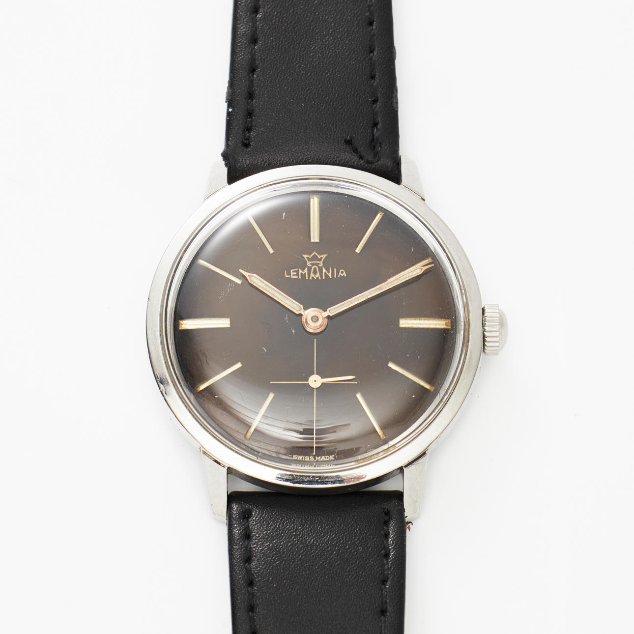 LEMANIA, wristwatch, steel.