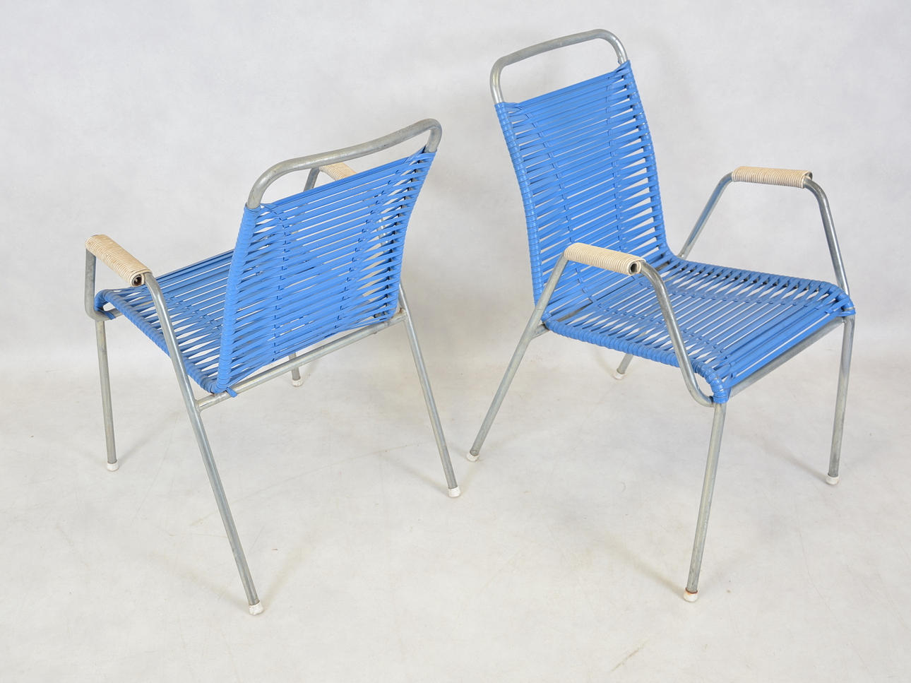 TRÄDGÅRDSSTOLAR, 1 par, 1900-talets mitt.