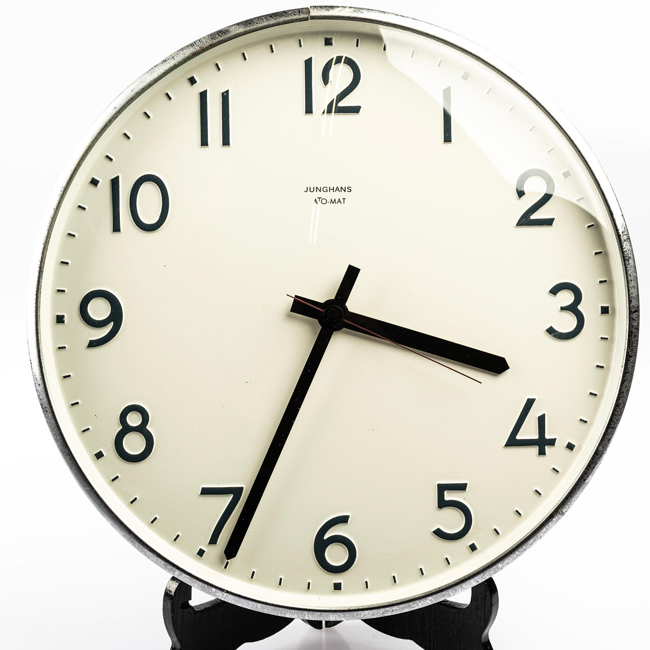 A WALL CLOCK, Junghans ATO food, 1950s-60s.