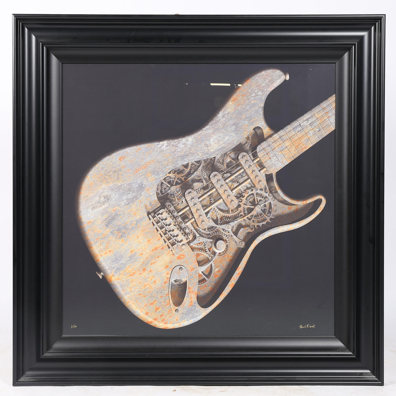 PAUL FLEET (SAMTIDA) 'GITARR', GICLÉETRYCK.