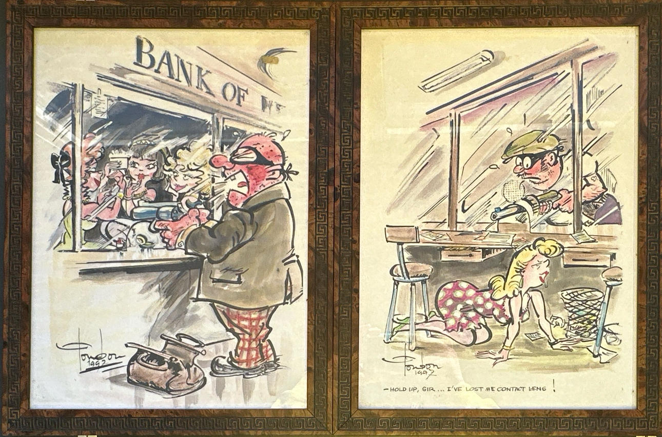 1990'ERNE INDRAMMEDE TEGNEFILM.