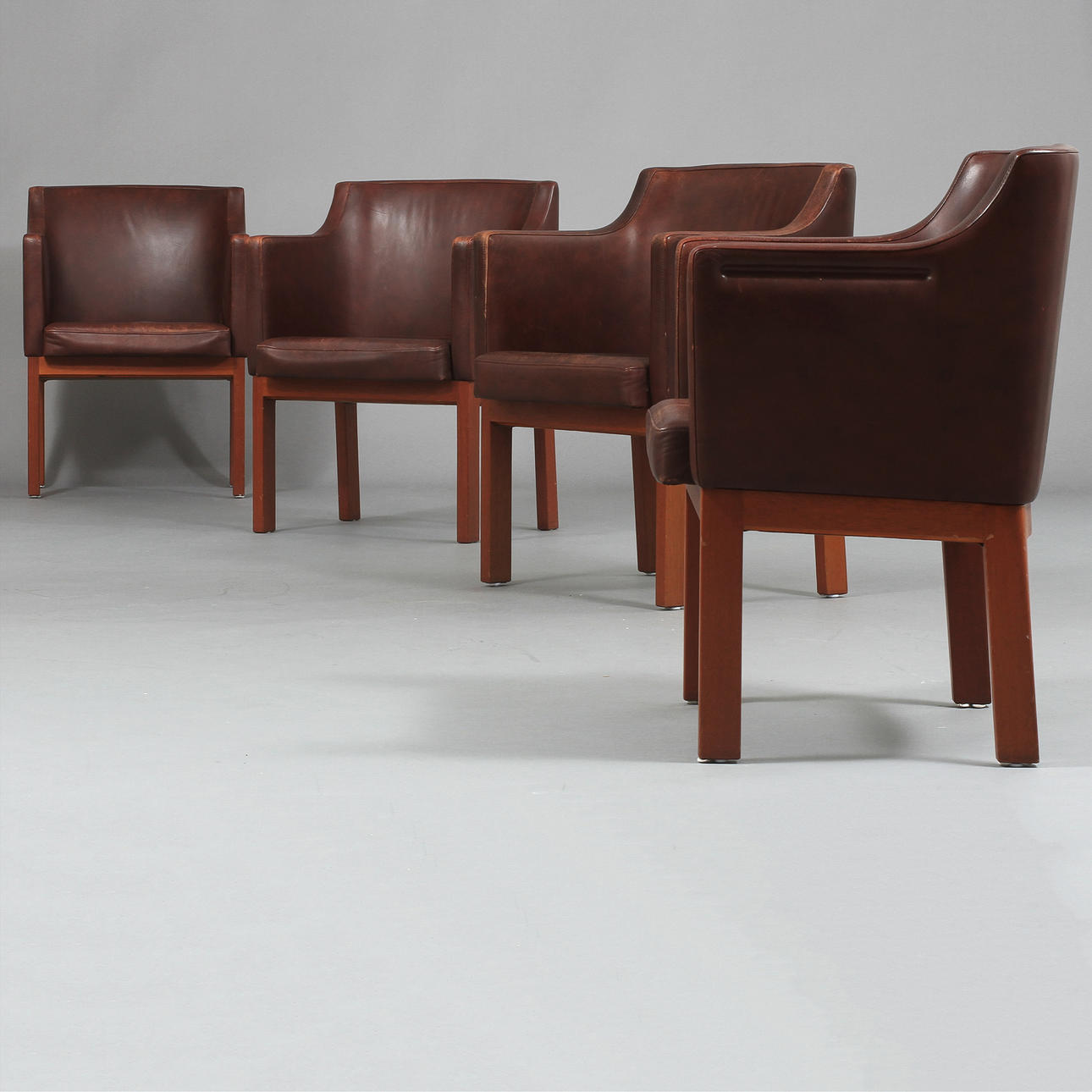 KARMSTOLAR, 4 st, Klaessons möbler, 1900-tal.