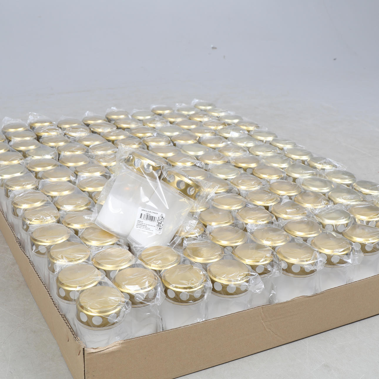 GRAVE CANDLE. 120 pcs.