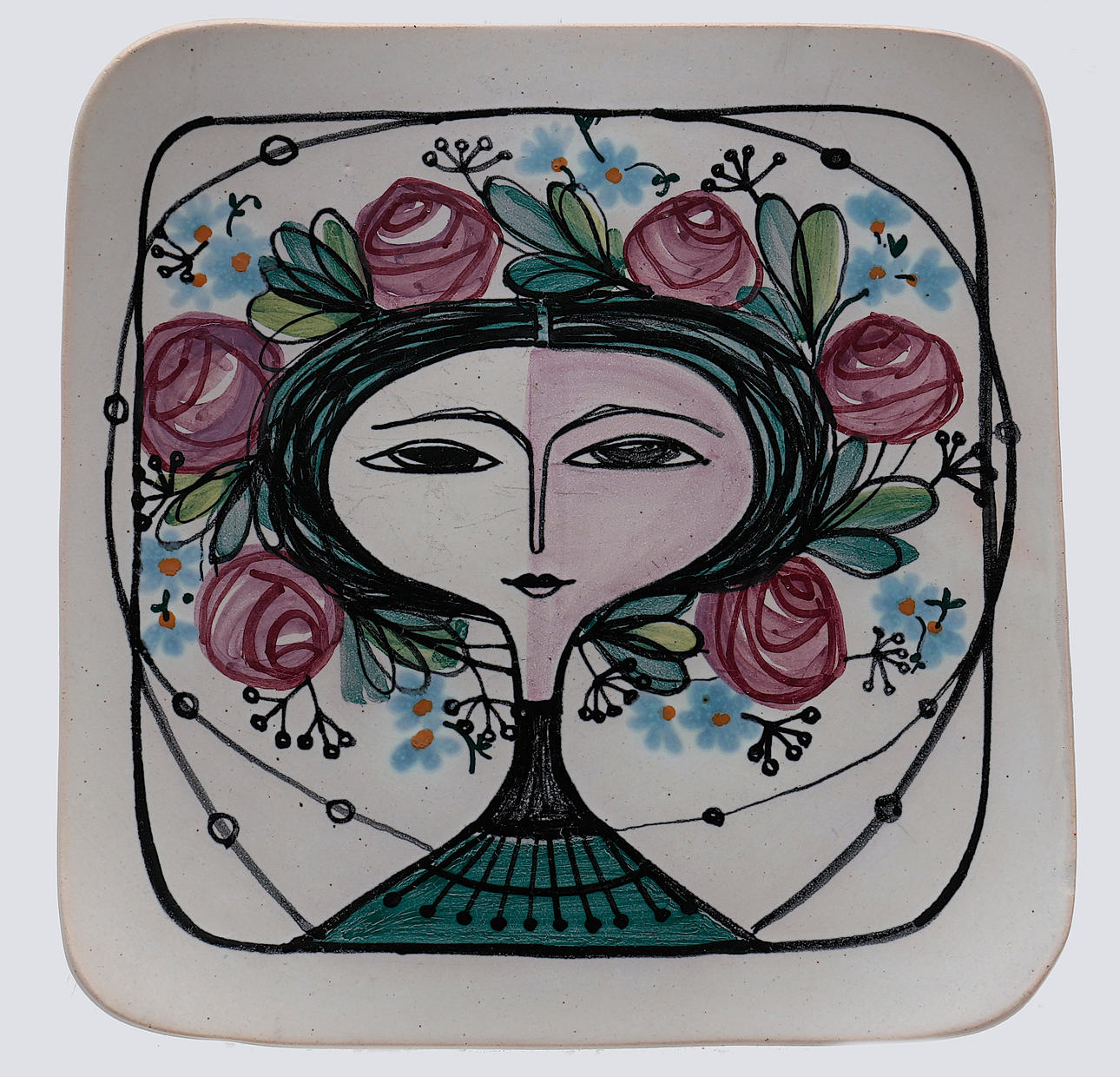 LAILA ZINK. Tablett.