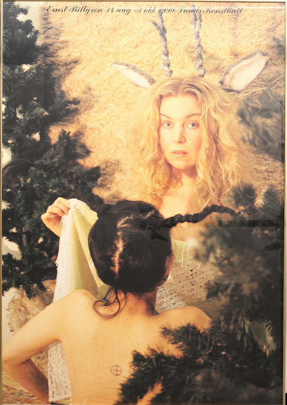 AFFISCH Ernst Billgren, Lunds Konsthall 1999.
