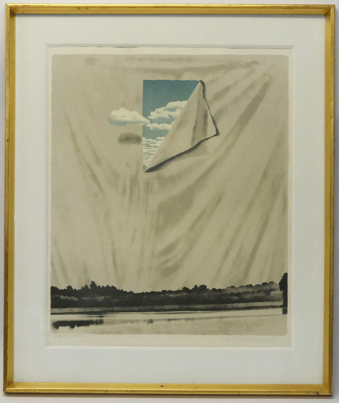 YRJÖ EDELMANN. LITOGRAFI.