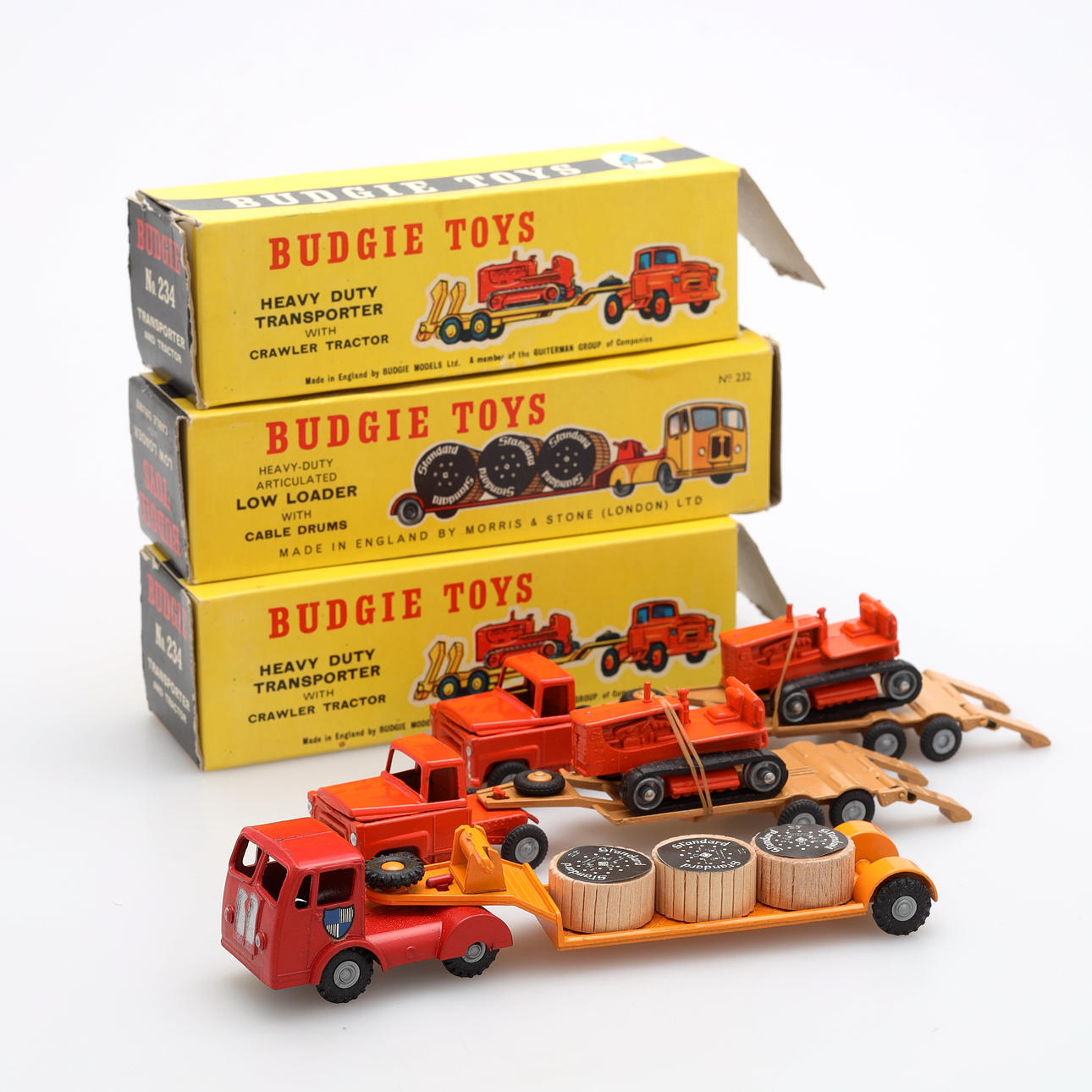 ビンテージ品　バッジートイ　BUDGIE TOYS イギリス製　トラクター　バス ビンテージ品 バッジートイ BUDGIE TOYS イギリス製 トラクター バス