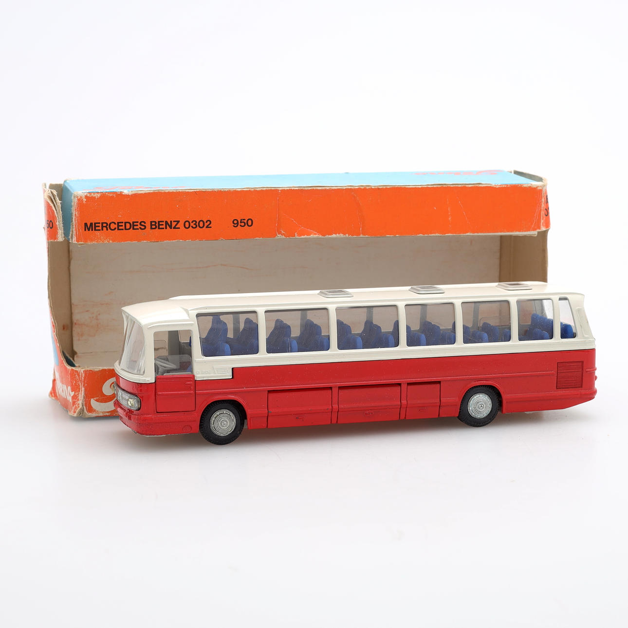 TEKNO, bus, Mercedes-Benz 0302, 1970s. Toys - Toys - Auctionet