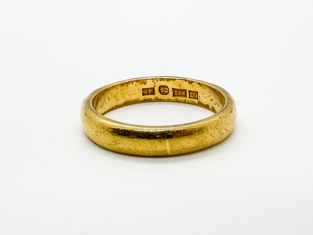 ANILLO, 23 K, oro.