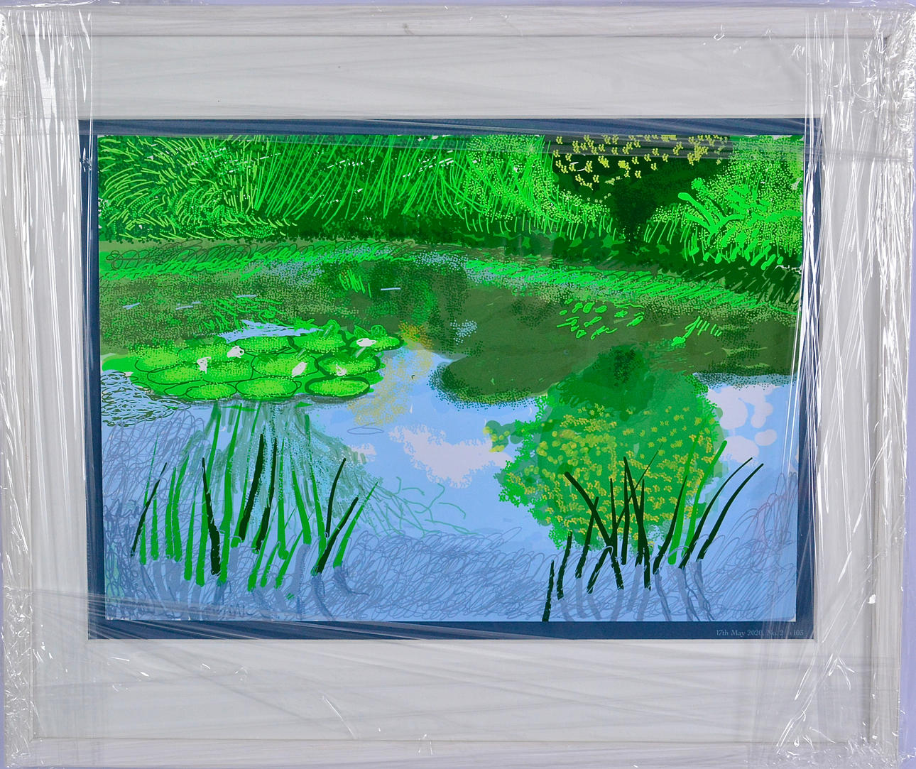 DAVID HOCKNEY. Offsetdruck.