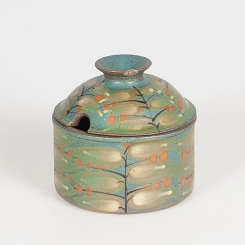 PALLE DYBDAHL. MARMELADENGLAS, Keramik.