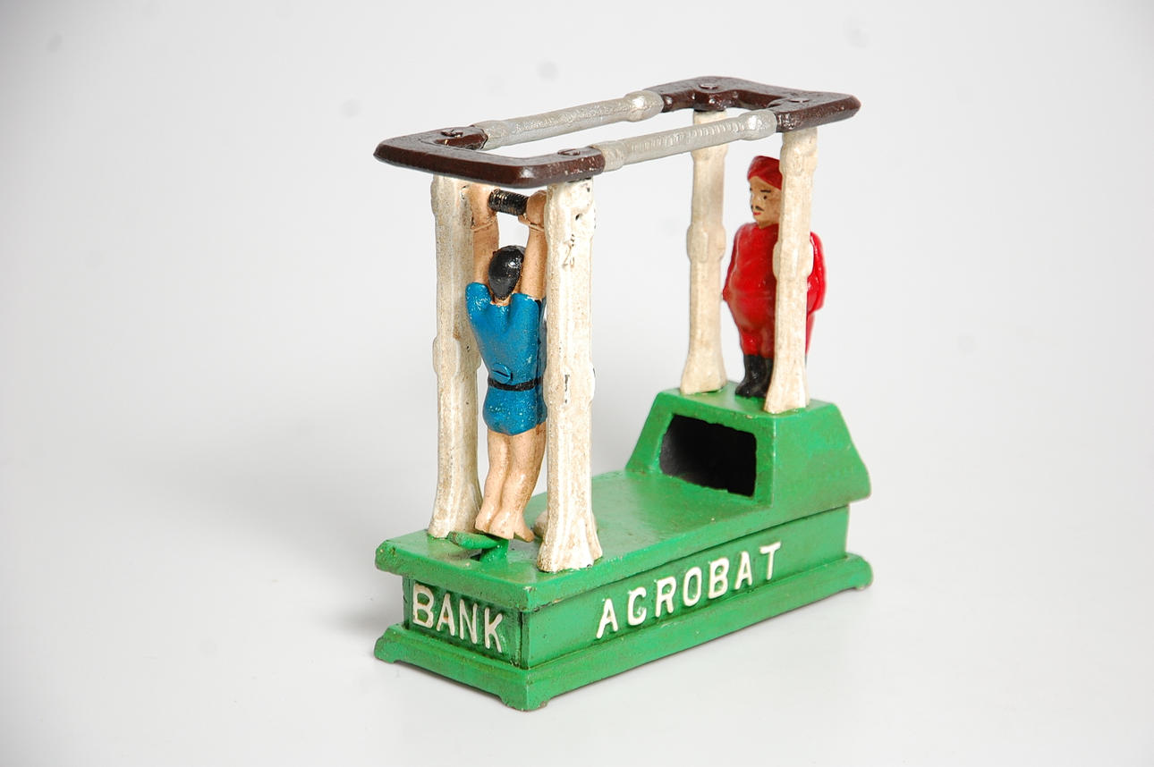 SPARBÖSSA, gjutjärn, Amerikansk, nutida.