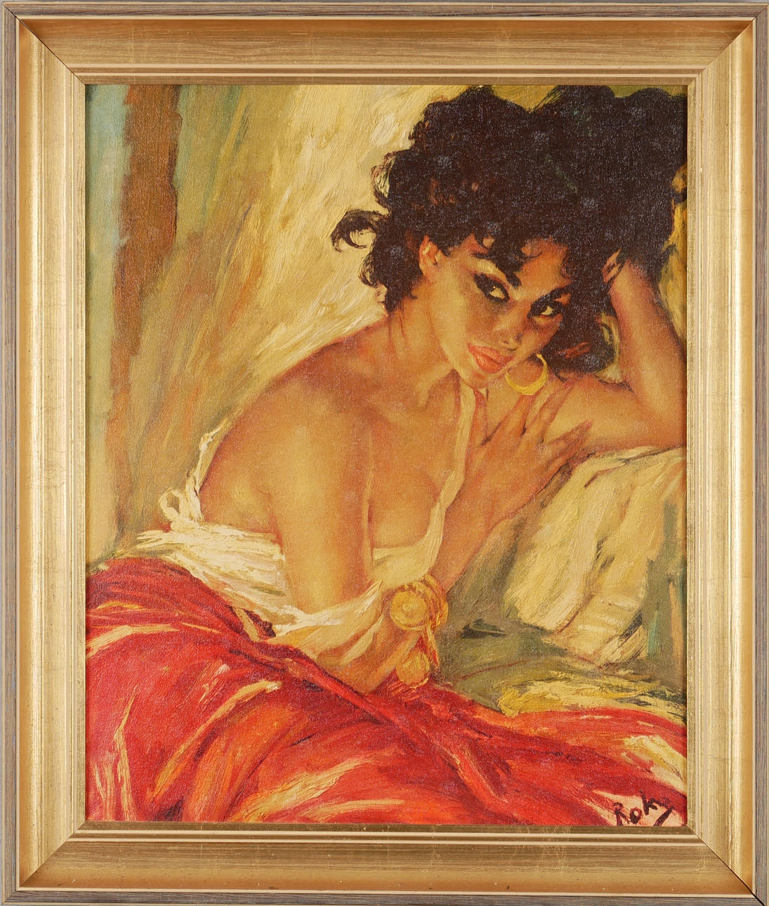 CHARLES ROKA. Print on canvas, master art.