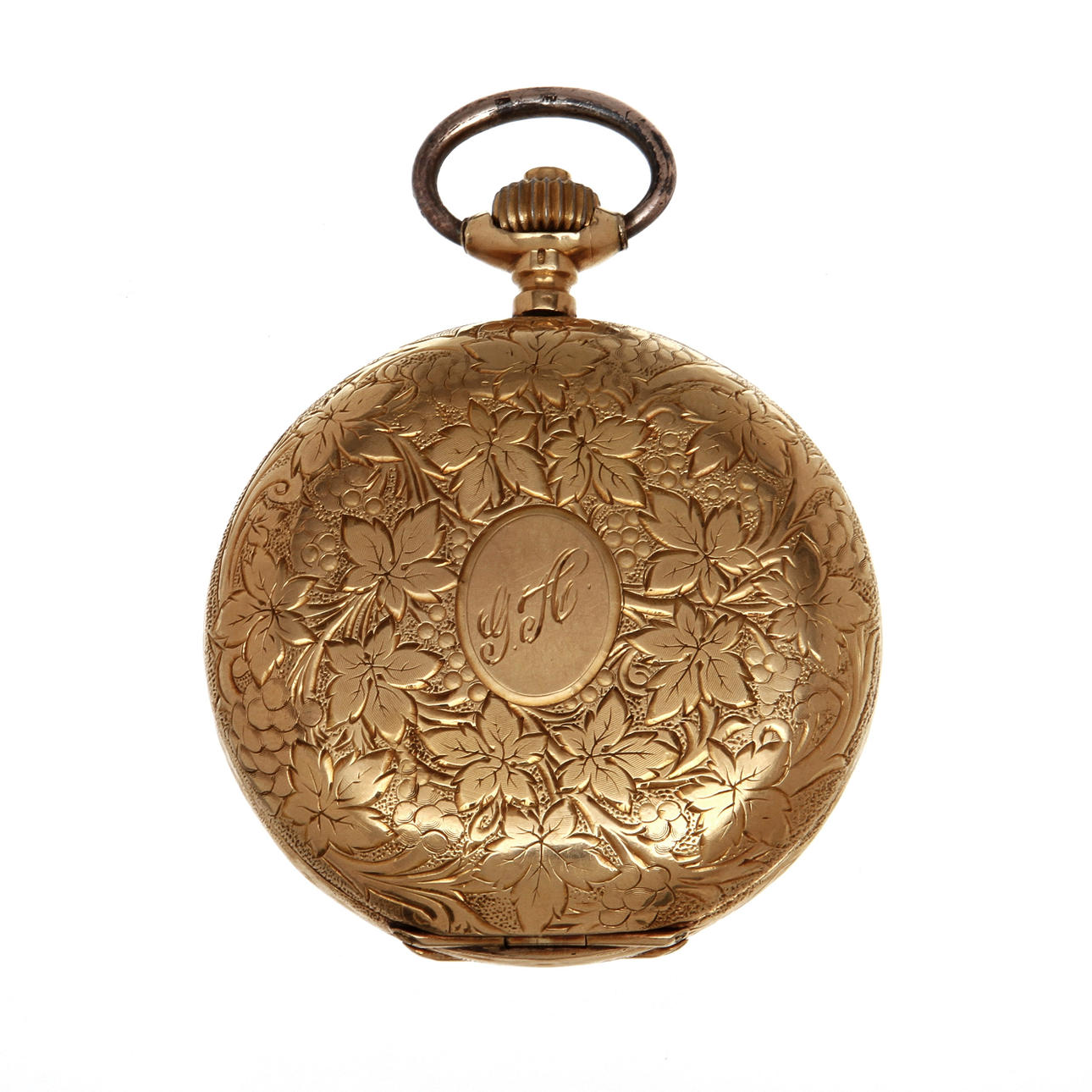 FICKUR, 18K rödguld, Remontoir, 15 rubis.