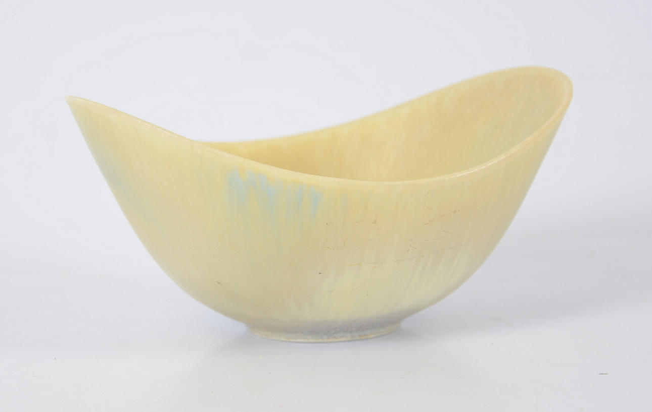 GUNNAR NYLUND. Skål, stengods, Rörstrand.