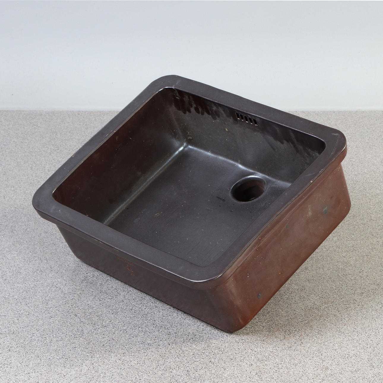 HÖGANÄS, VASK. Glaserat stengods. V50. 1900-tal.