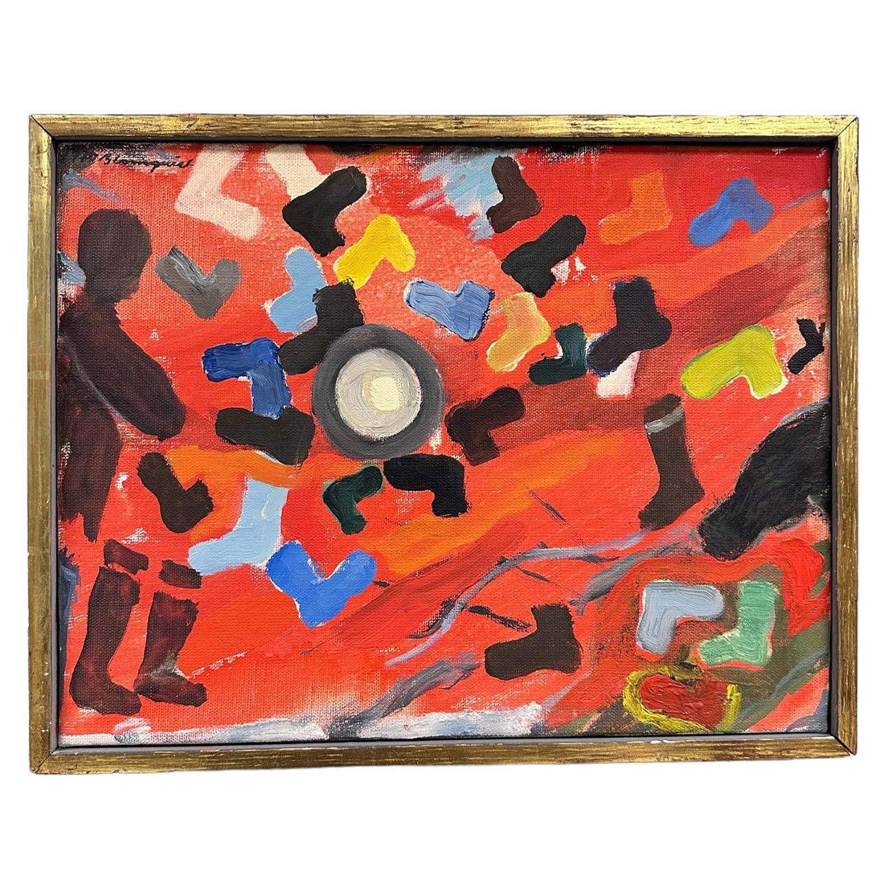 BENGT BLOMQVIST. Oil on canvas.