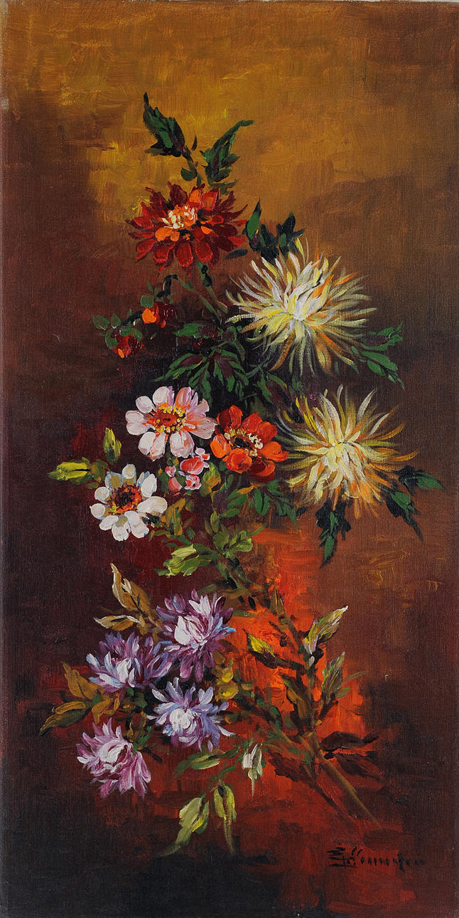 SIGNIERT. sommar blommar.