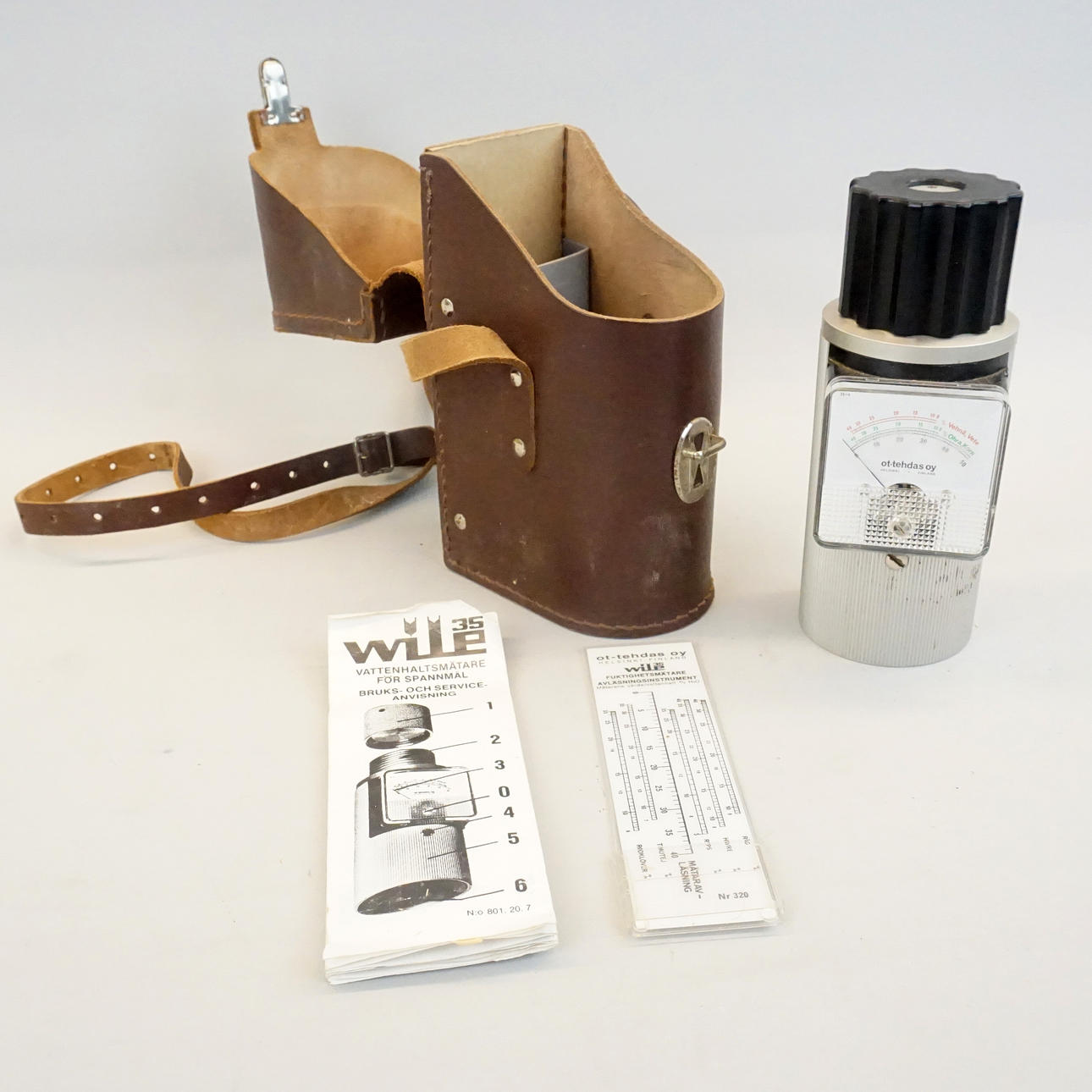 VATTENHALTSMÄTARE, Wile 35, Ot Texbas Oy, Finland.