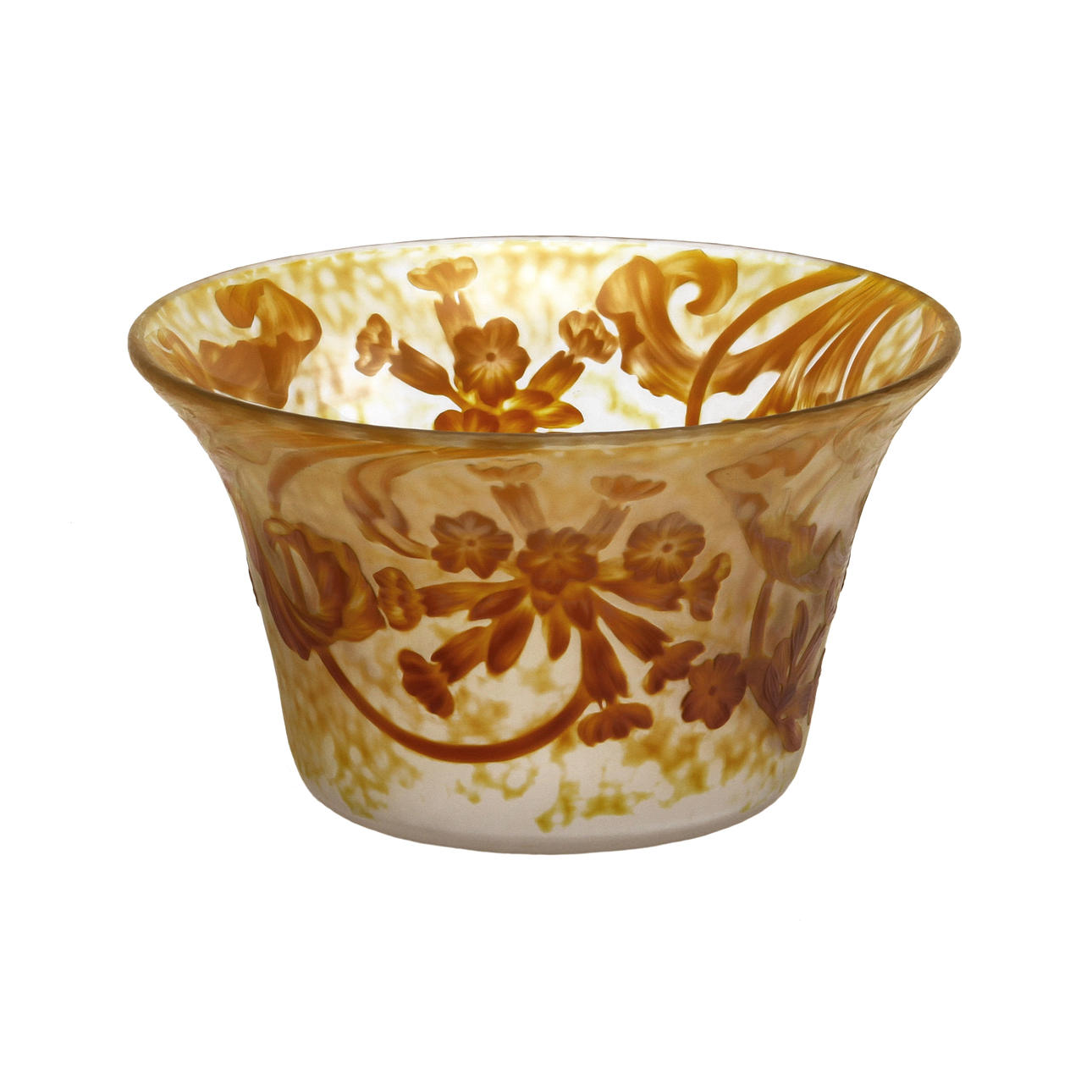 GUNNAR G:SON WENNERBERG. Skål, glas, Kosta 1900-1902.