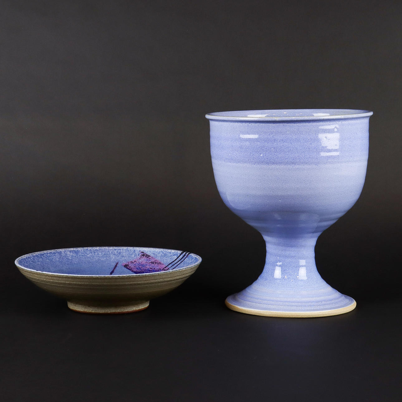 KERAMIK 2 stk., Karin Lööf.