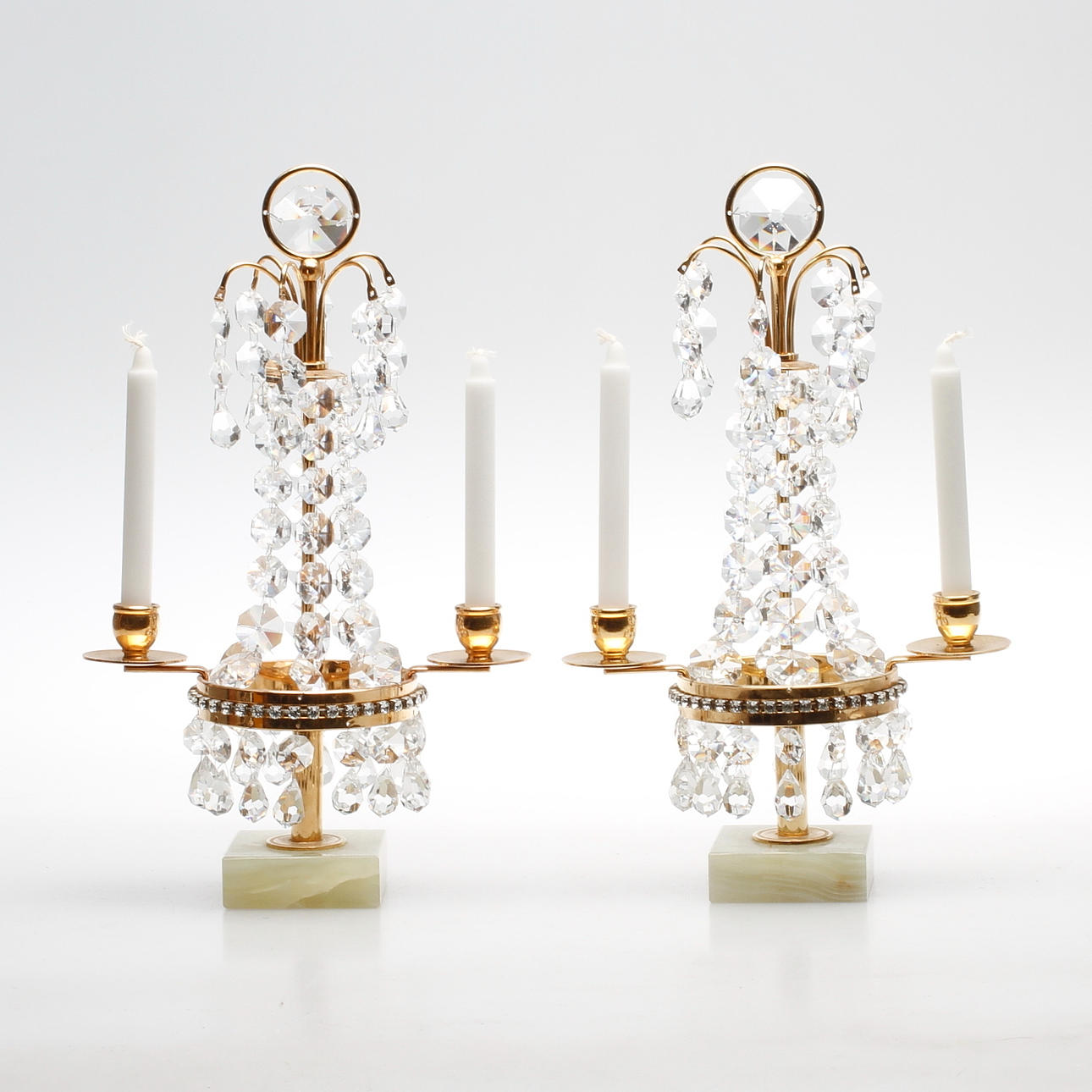 BORDSLYSTER, ett par, 1900-tal.