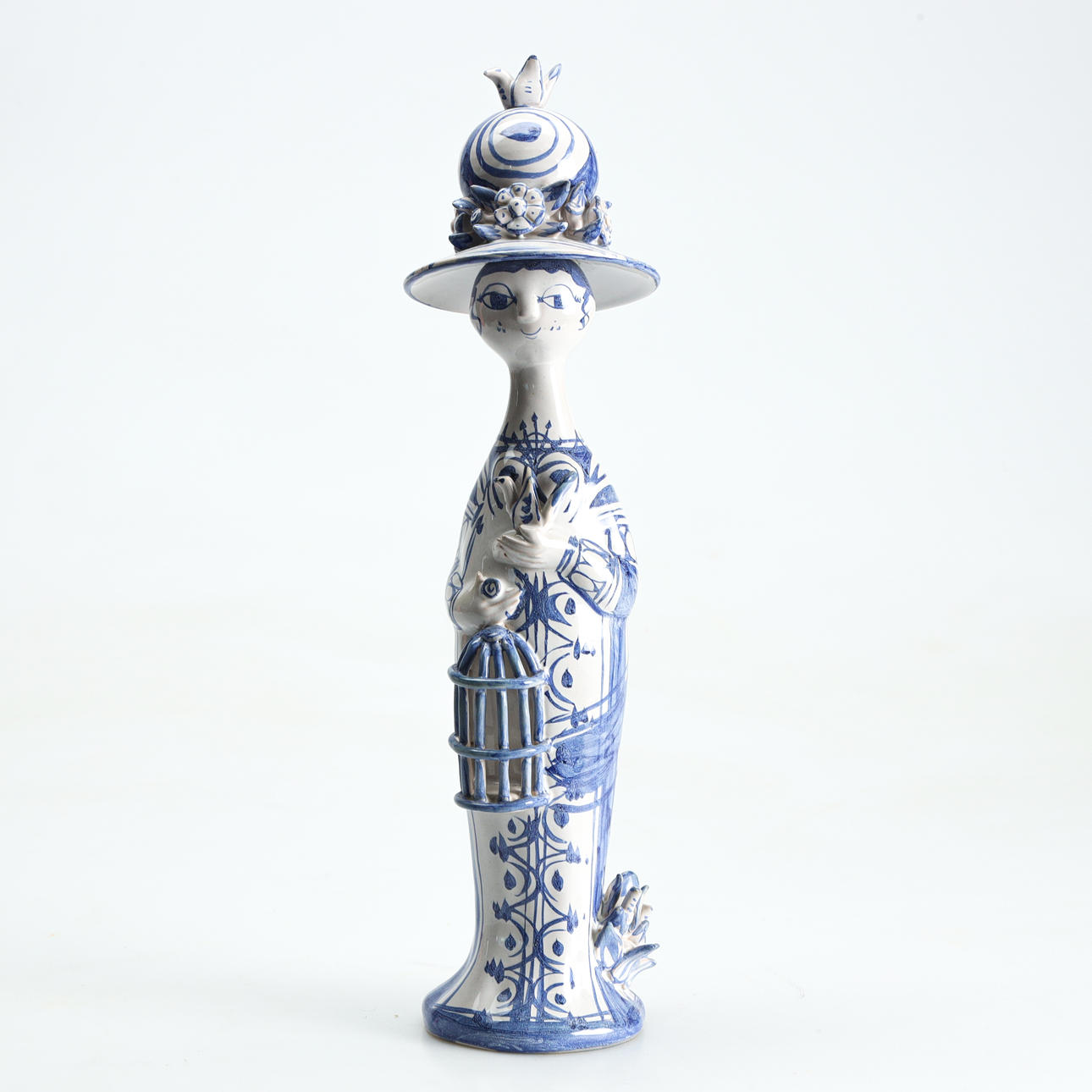 BJÖRN WIINBLAD. Figur, „Forår“, Danmark, fajance.