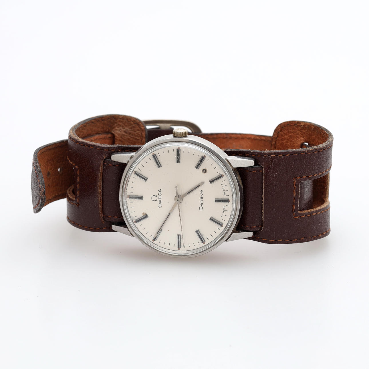 A wristwatch, Omega Seamaster Geneva, 1966.