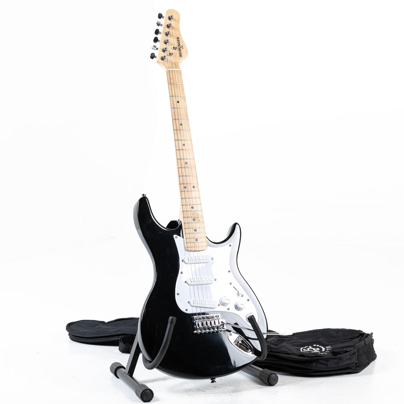 ELECTRIC GUITAR, with case, Behringer. Collectables