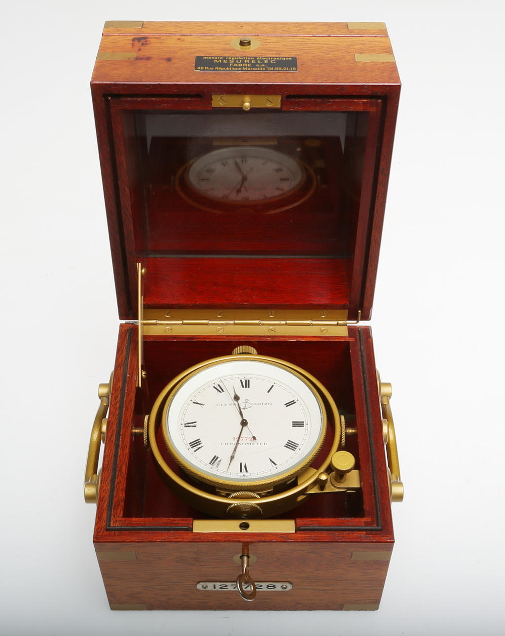 SKEPPSKRONOMETER, Ulysse Nardin, Mesurelec Fabre, 1900-tal.