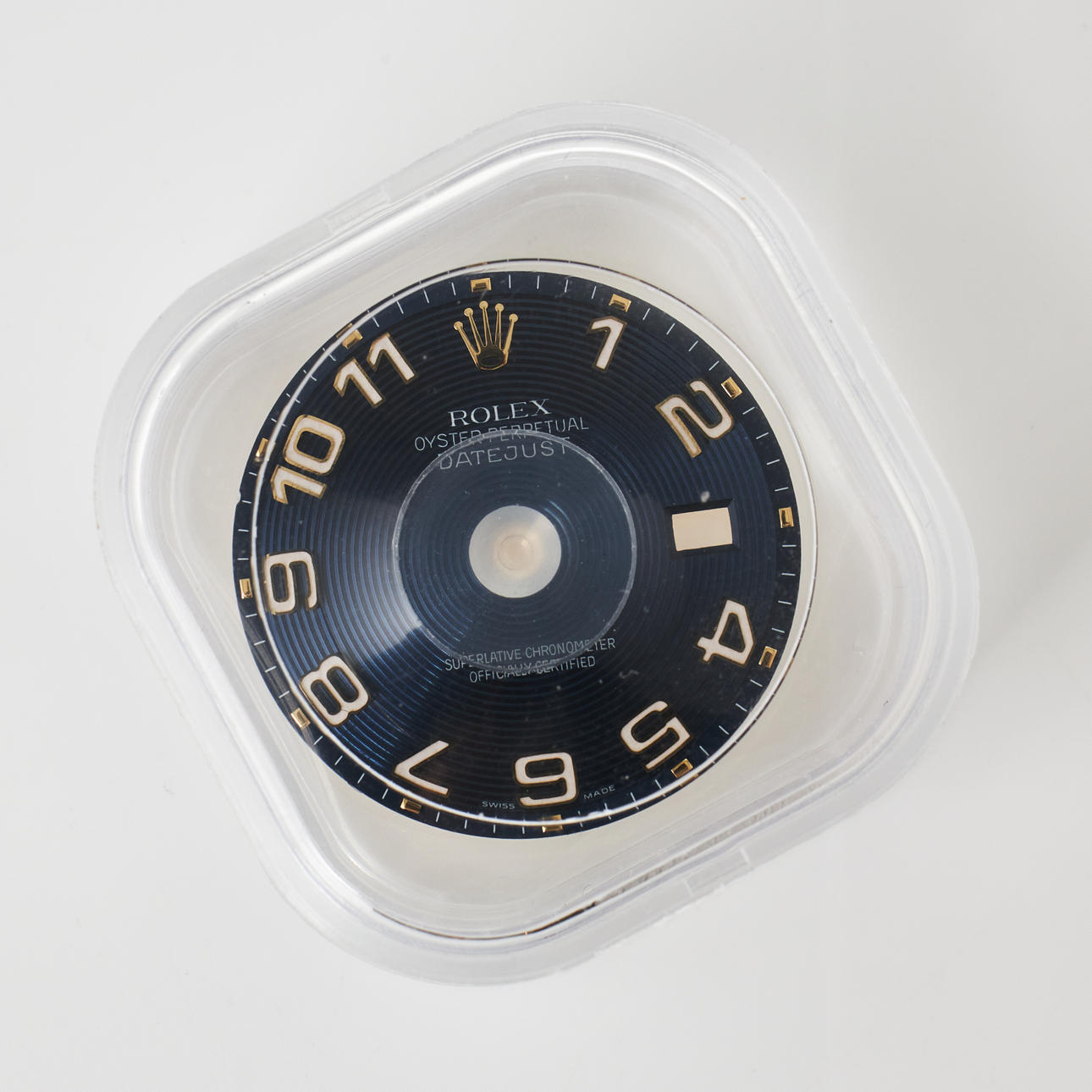 ROLEX, urtavla, Datejust, blå.